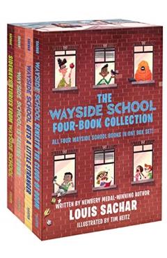 The Wayside School 4-Book Box Set: Sideways Stories from Wayside School, Wayside School Is Falling Down, Wayside School Gets a Little Stranger, Waysid - Louis Sachar