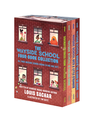 The Wayside School 4-Book Box Set: Sideways Stories from Wayside School, Wayside School Is Falling Down, Wayside School Gets a Little Stranger, Waysid - Louis Sachar