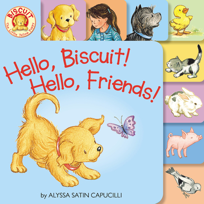 Hello, Biscuit! Hello, Friends! Tabbed Board Book - Alyssa Satin Capucilli