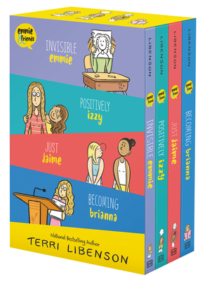 Emmie & Friends 4-Book Box Set: Invisible Emmie, Positively Izzy, Just Jaime, Becoming Brianna - Terri Libenson