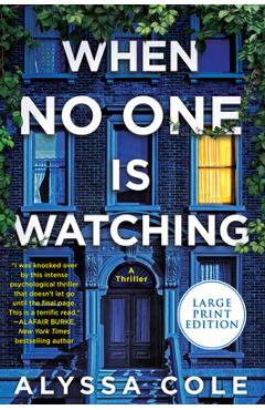 Poza produsului When No One Is Watching: A Thriller - Alyssa Cole