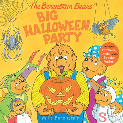 The Berenstain Bears' Big Halloween Party: Includes Stickers, Cards, and a Spooky Poster! - Mike Berenstain