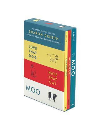 Sharon Creech 3-Book Box Set: Love That Dog, Hate That Cat, Moo - Sharon Creech