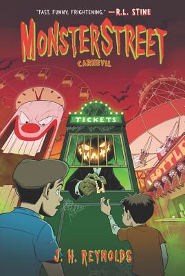 Coperta cărții 'Monsterstreet: Carnevil - J. H. Reynolds'
