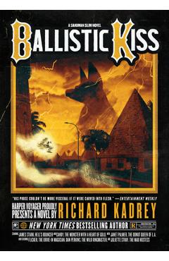 Coperta cărții 'Ballistic Kiss: A Sandman Slim Novel - Richard Kadrey'