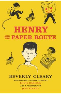 Coperta cărții 'Henry and the Paper Route - Beverly Cleary'
