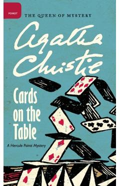 Coperta cărții 'Cards on the Table - Agatha Christie'