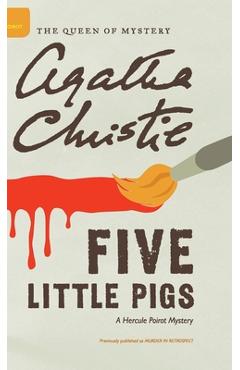 Coperta cărții 'Five Little Pigs - Agatha Christie'