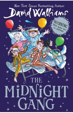 Coperta cărții 'The Midnight Gang - David Walliams'