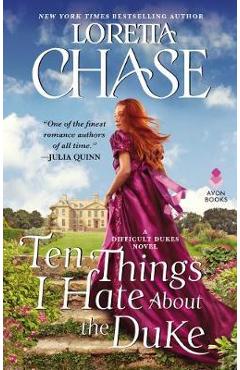 Coperta cărții 'Ten Things I Hate about the Duke - Loretta Chase'