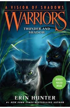Coperta cărții 'Warriors: A Vision of Shadows #2: Thunder and Shadow - Erin Hunter'