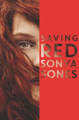 Coperta cărții 'Saving Red - Sonya Sones'