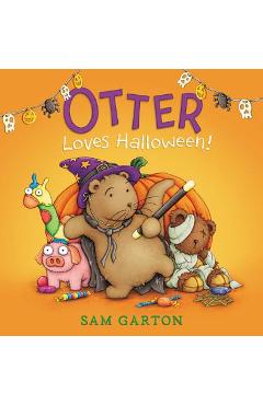 Coperta cărții 'Otter Loves Halloween! - Sam Garton'