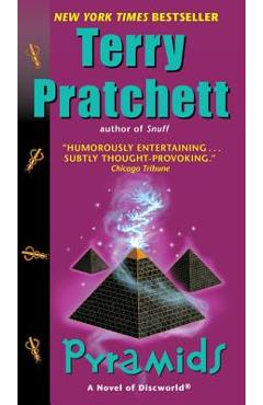 Coperta cărții 'Pyramids - Terry Pratchett'