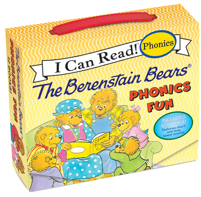 The Berenstain Bears 12-Book Phonics Fun!: Includes 12 Mini-Books Featuring Short and Long Vowel Sounds - Mike Berenstain