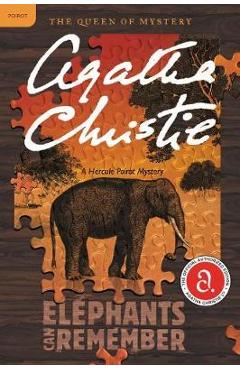 Coperta cărții 'Elephants Can Remember - Agatha Christie'