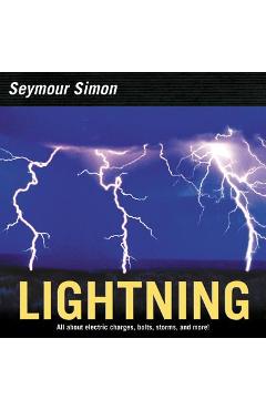 Coperta cărții 'Lightning - Seymour Simon'