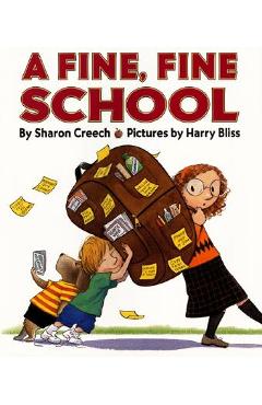 Coperta cărții 'A Fine, Fine School - Sharon Creech'