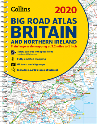 2020 Collins Big Road Atlas Britain and Northern Ireland - Collins Maps