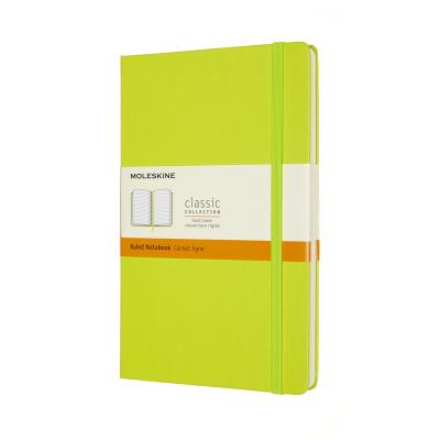 Moleskine Classic Notebook, Large, Ruled, Lemon Green, Hard Cover (5 X 8.25) - Moleskine