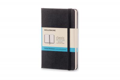 Moleskine Classic Notebook, Pocket, Dotted, Black, Hard Cover (3.5 X 5.5) - Moleskine