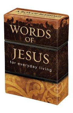 Coperta cărții 'Box of Blessings: Words of Jesus. With 50 Cards - Christian Art Gifts'