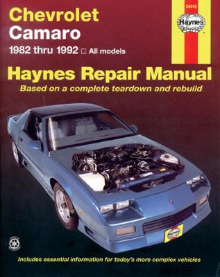 Chevrolet Camaro, 1982-1992 - John Haynes