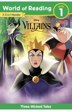 World of Reading: Disney Villains 3-Story Bind-Up - Disney Books