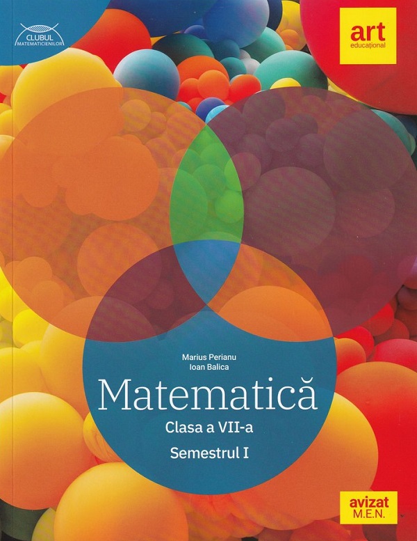 Matematica - Clasa 7 Sem.1 - Traseul albastru - Marius Perianu, Ioan Balica