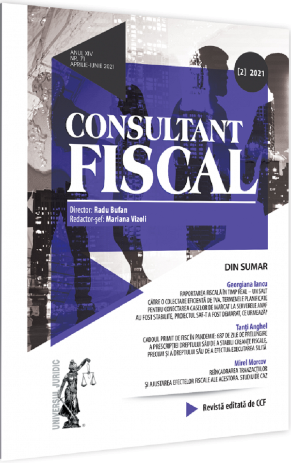 Revista Consultant fiscal Nr.2/2021 Aprilie-Iunie