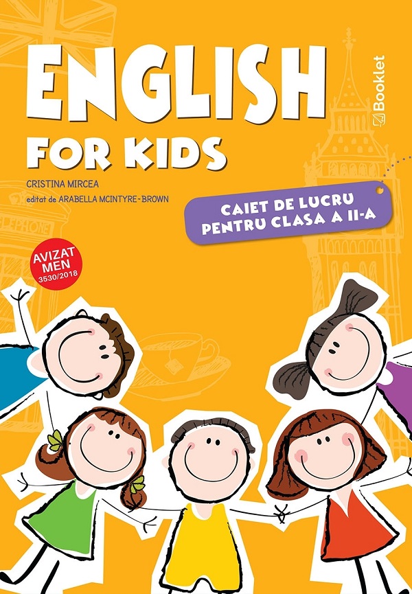 English for Kids - Clasa 2 - Caiet - Cristina Mircea