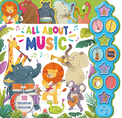 All about Music: Interactive Children's Sound Book with 10 Buttons - Igloobooks