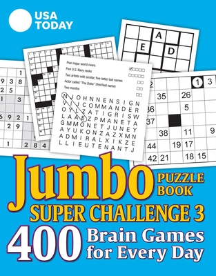USA Today Jumbo Puzzle Book Super Challenge 3, 30 - Usa Today