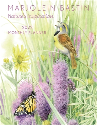 Marjolein Bastin Nature's Inspiration 2022 Large Monthly Planner Calendar - Marjolein Bastin