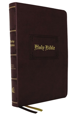 Kjv, Thinline Bible, Large Print, Vintage Series, Leathersoft, Brown, Red Letter, Comfort Print: Holy Bible, King James Version - Thomas Nelson