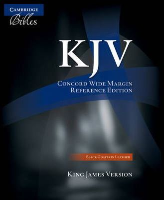 Concord Wide-Margin Reference Bible-KJV - Cambridge