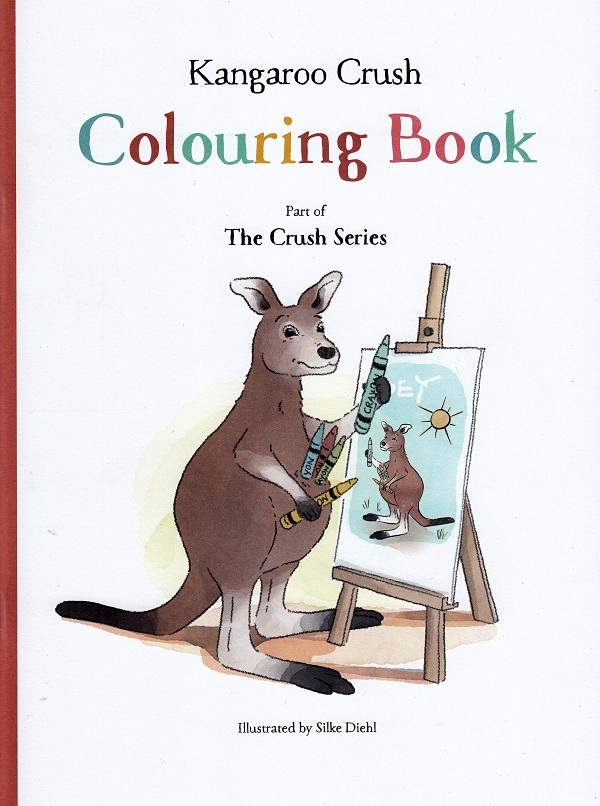 Kangaroo Crush. Colouring Book - Silke Diehl