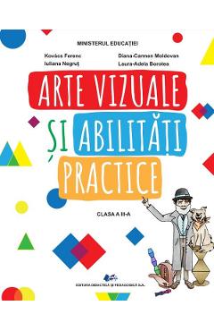 Poza produsului Arte vizuale si abilitati practice - Clasa 3 - Manual - Kovacs Ferenc, Diana-Carmen Moldovan, Iuliana Negrut, Laura-Adela Borotea