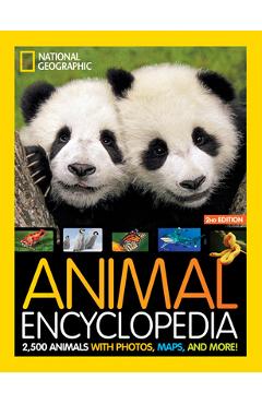 Poza produsului National Geographic Kids Animal Encyclopedia 2nd Edition: 2,500 Animals with Photos, Maps, and More! - National