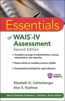 Essentials of Wais�(r)-IV Assessment [With CDROM] - Elizabeth O. Lichtenberger