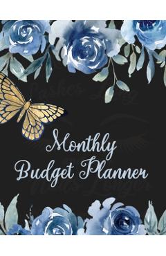 Monthly Budget Planner: Undated Bill Planner & Budget by Paycheck Workbook: Organizer for Household Record Keeping - Briar Budget Planners