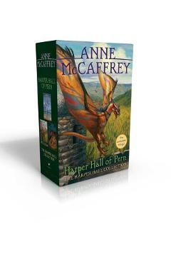 Coperta cărții 'The Harper Hall Collection: Dragonsong; Dragonsinger; Dragondrums - Anne Mccaffrey'