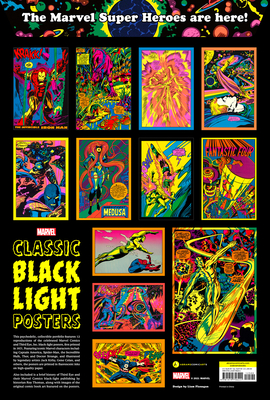 Marvel Classic Black Light Collectible Poster Portfolio - Marvel Entertainment