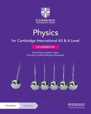 Cambridge International as & a Level Physics Coursebook with Digital Access (2 Years) - David Sang