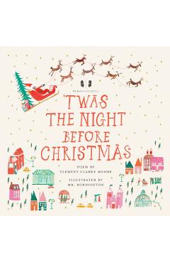 Coperta cărții 'Mr. Boddington's Studio: 'Twas the Night Before Christmas - Clement Clarke Moore'