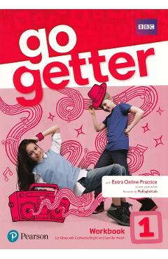 Coperta cărții 'Go Getter 1 Workbook - Liz Kilbey, Catherine Bright, Jennifer Heath'