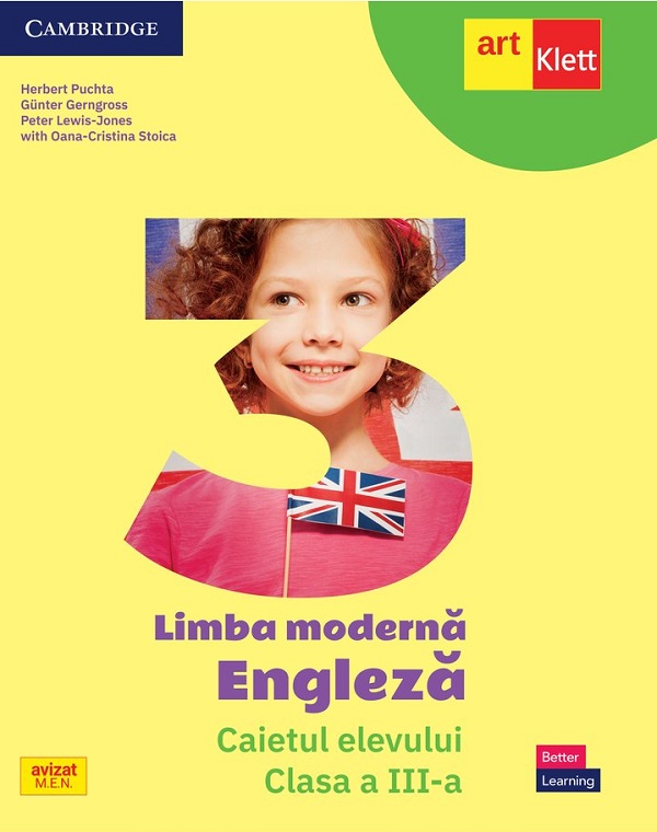 Limba engleza - Clasa 3 - Caietul elevului - Herbert Puchta, Gunter Gerngross, Peter Lewis-Jones, Oana-Cristina Stoica