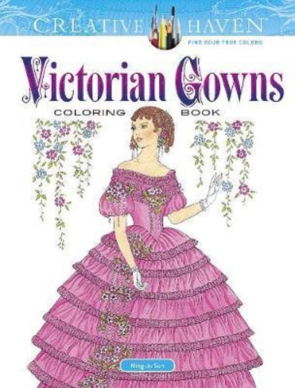 Victorian Gowns. Coloring Book - Ming-Ju Sun