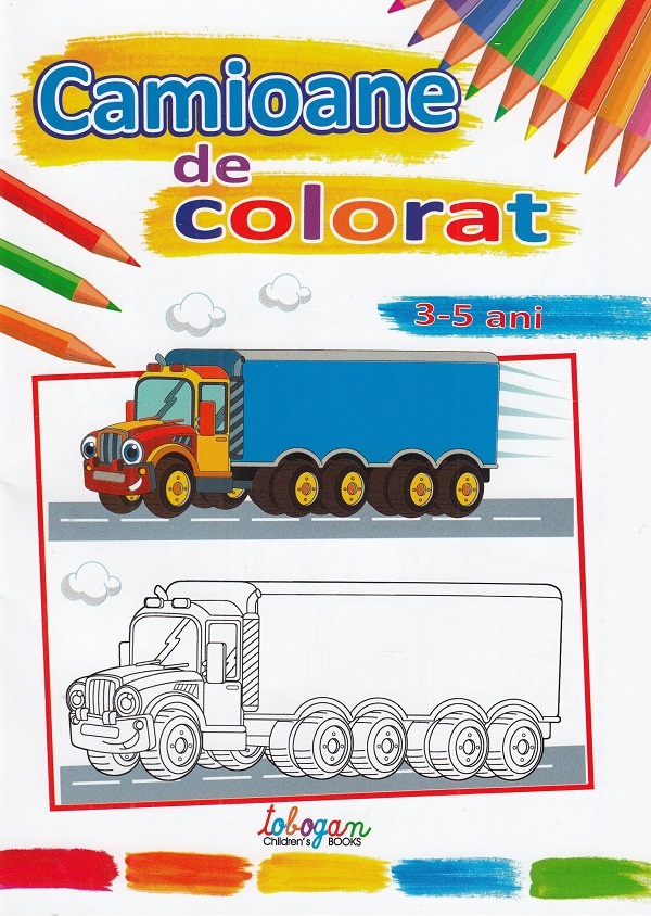 Camioane de colorat