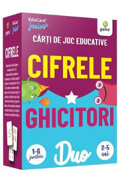 Poza produsului Cifrele. Ghicitori. Carti de joc educative